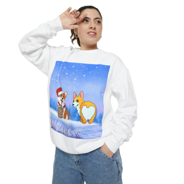 Unisex Garment-Dyed Sweatshirt - Image 8